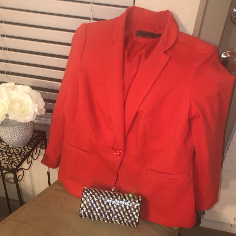 The Limited Red Blazer